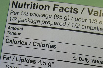 Study: Current nutrition labels least usable
