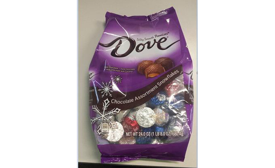 Mars recalls Dove Chocolate Snowflakes