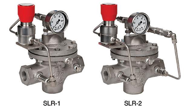 Self-loading regulator valve