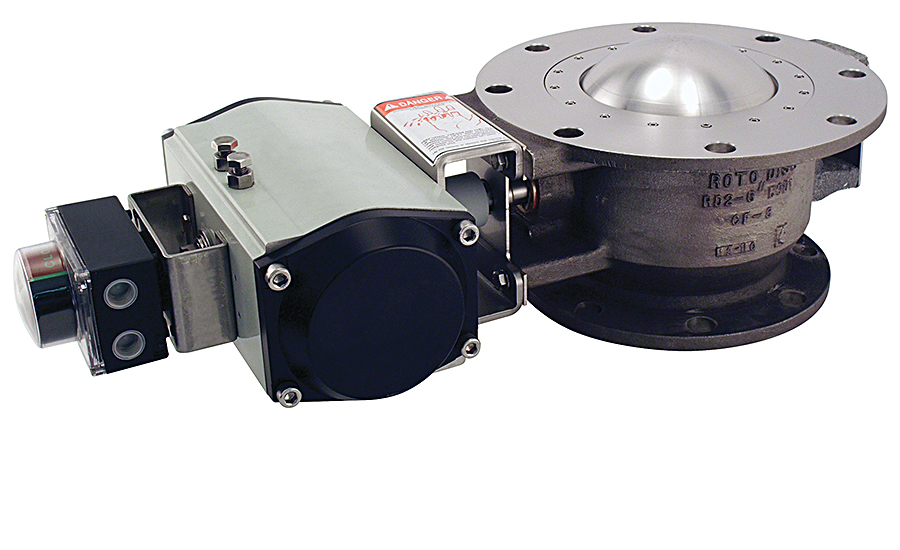 Roto-Disc spherical valve