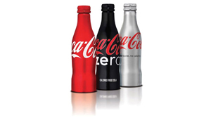 new coke bottles diet zero red