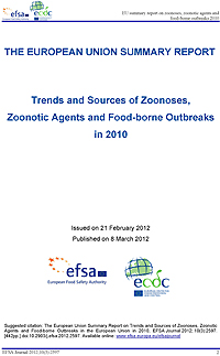 EFSA 2010 Report