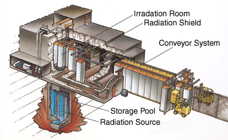 radiation irradiation does ionizing eggs facility topaz irradiated rays irradiate radioactive technology types treatment processing type hillandale schematic farms shows