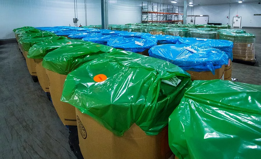 Raw ingredients storage