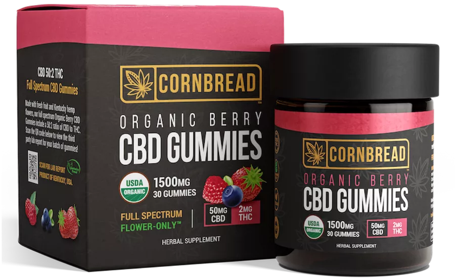 Cornbread hemp gummies go full strength