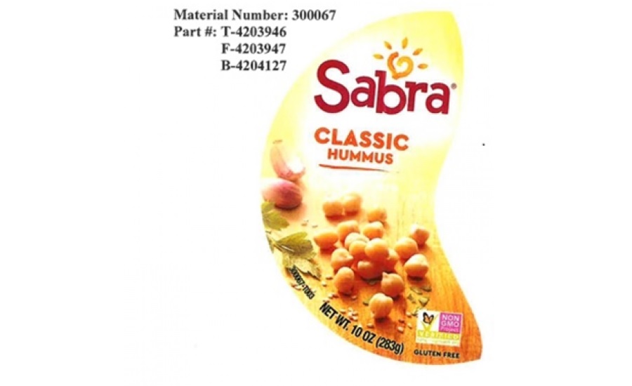 Sabra Dipping Company issues recall for Classic Hummus