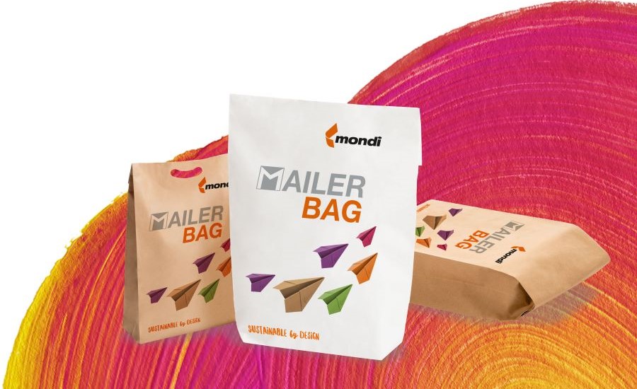 New plastic-free mailer bag for e-commerce packaging
