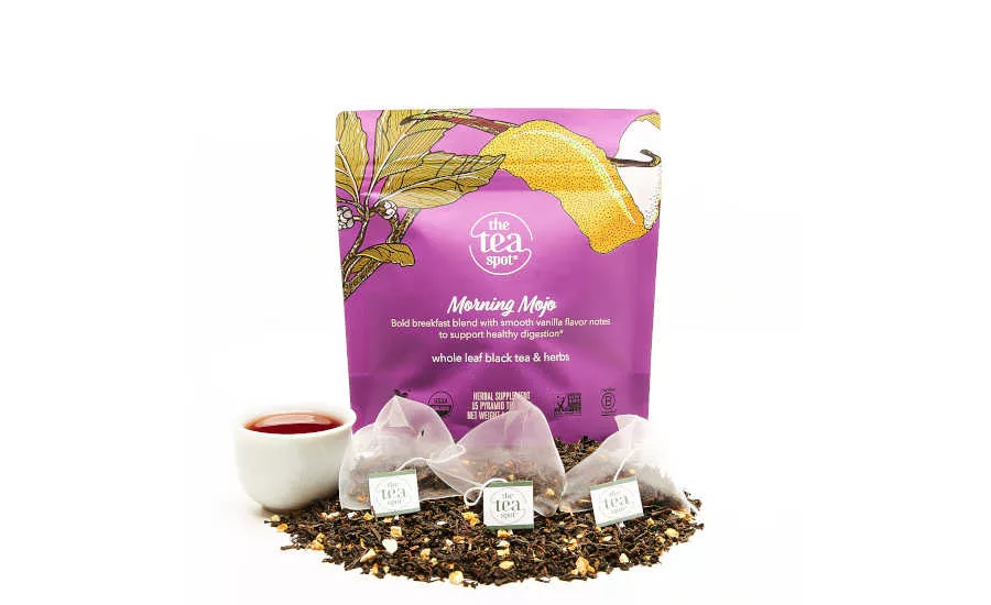 Compostable tea bags Mojo The Tea Spot