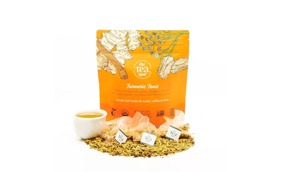 Compostable tea bags Turmeric Tonic The Tea Spot