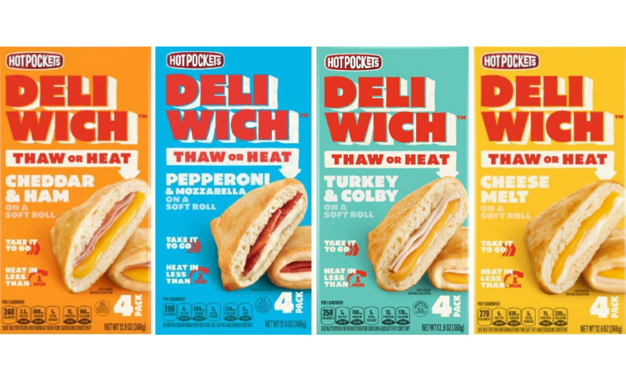 Hot Pockets Deliwich goes from frozen to fresh in 2 to 4 hours