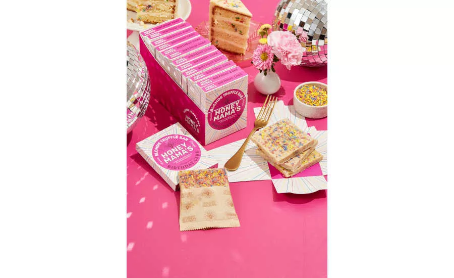 Vegetarian birthday cake dessert bar Honey Mama's