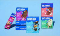 Greek yogurt dessert bars Yasso packaging redesign