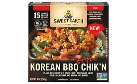 Korean BBQ Plant Based Chicken Sweet Earth
