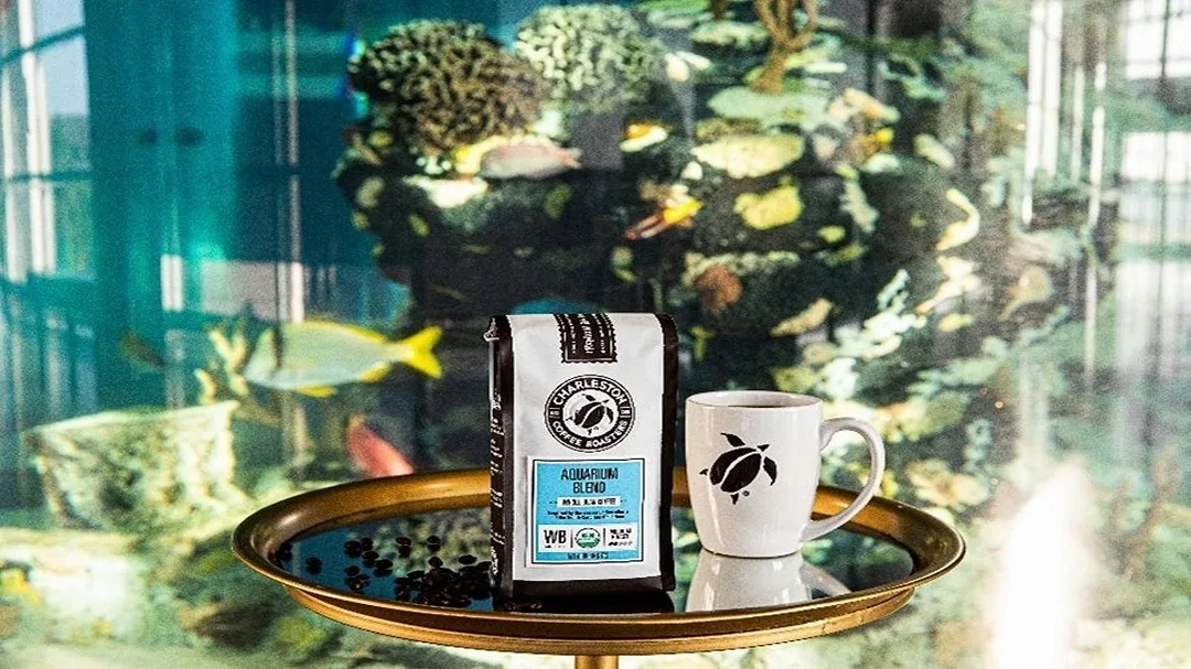 Charleston Coffee Roasters Aquarium Blend package