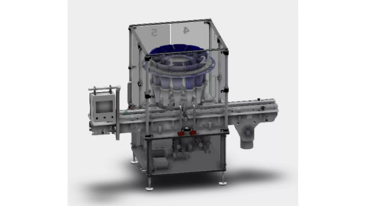 Spee-Dee Packaging Machinery's Compact Rotary Filler