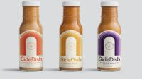 SideDish Condiment Collection of Three Bottles