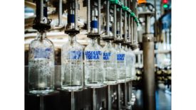 Absolut Vodka Bottle Manufacturing Conveyor