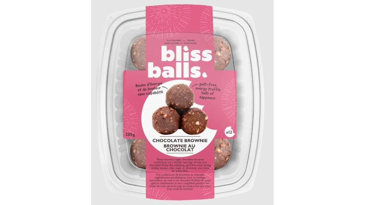 Bliss Balls Chocolate Brownie in package