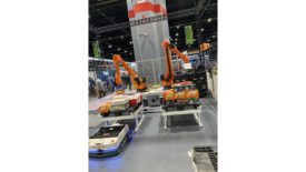 KUKA Robotics’ KMP 600-S diffDrive mobile robot