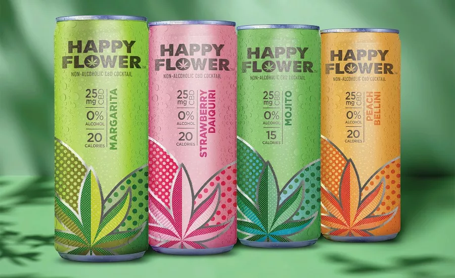 Happy Flower CBD mocktails