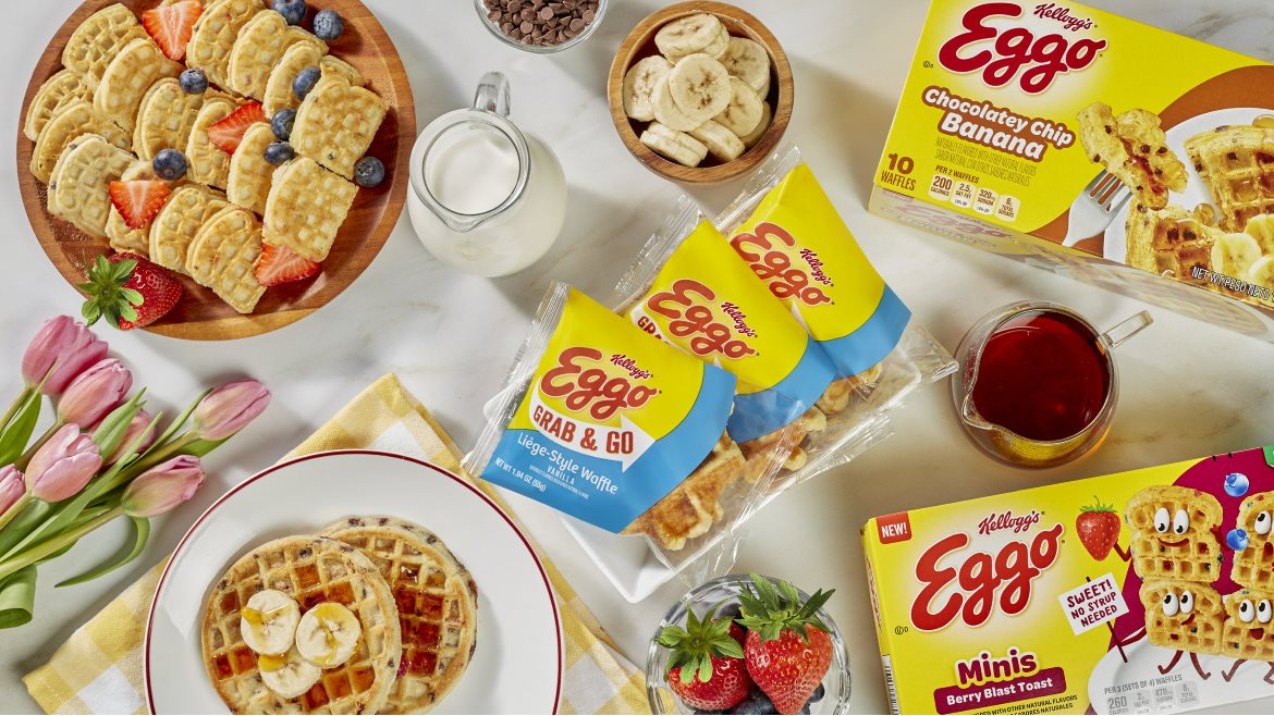 Eggo has introduced three new waffle flavors