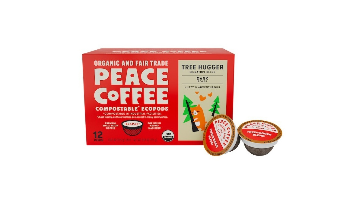 Peace Coffee Has Introduced the Compostable EcoPod