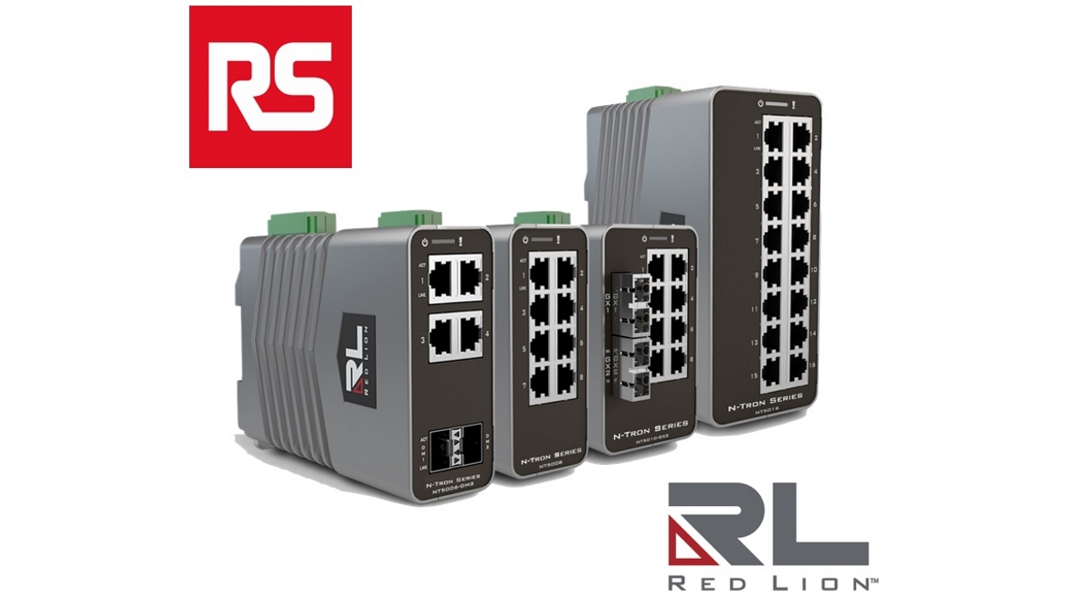Red Lion Ethernet switches.