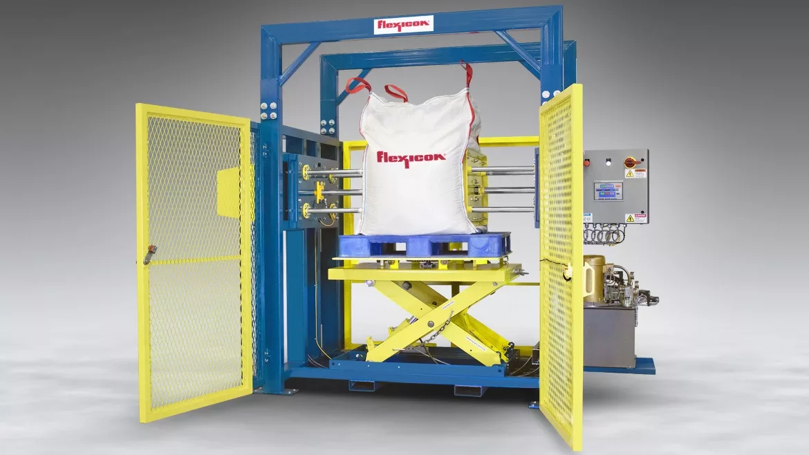 BLOCK-BUSTER bulk bag conditioning machine