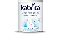 Kabrita's goat-milk-based infant formula packaging.. Kabrita's goat-milk-based infant formula packaging..