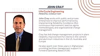 John Cray is a principal consultant for Life Cycle Engineering