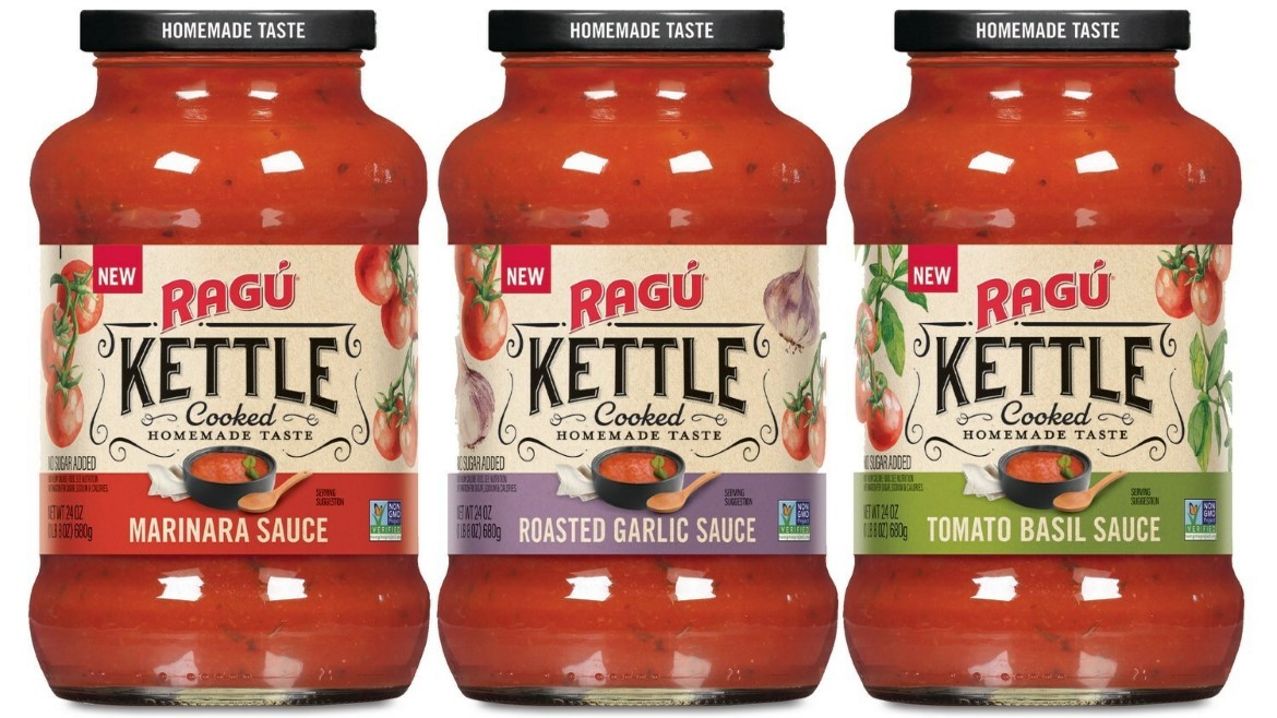 The new line of Ragu Kettle Cooked