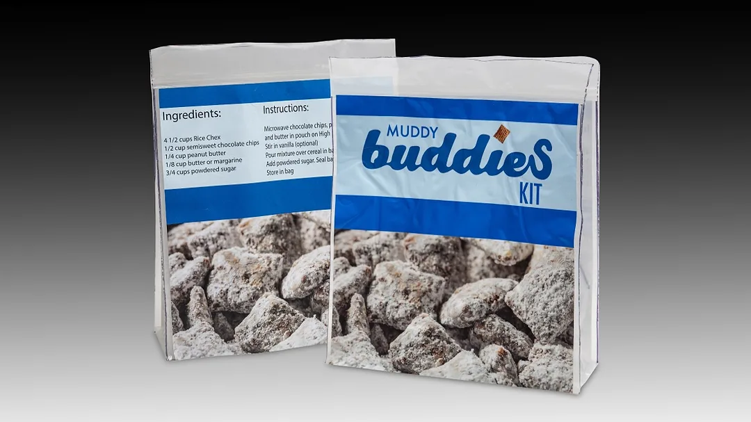 Silver winner's pouch packaging