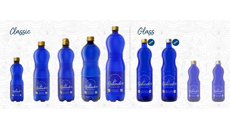 SPLENDOR Water Boasts New Glass Bottles - Vimarsana News