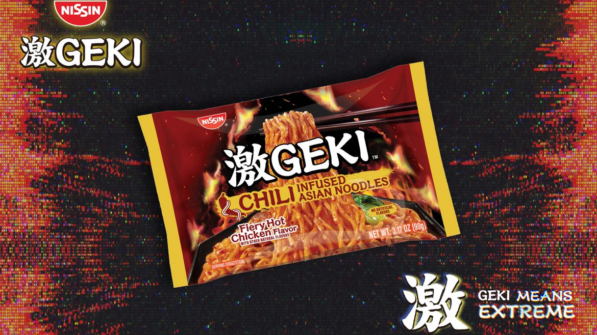 Nissin Foods's new brand GEKI