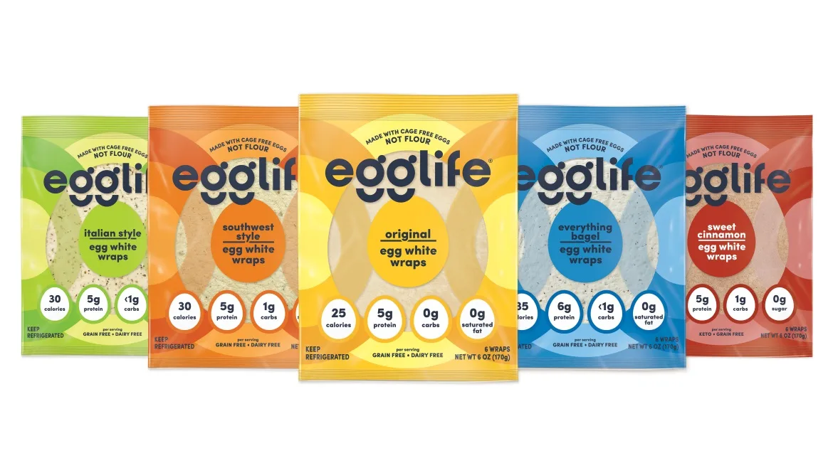 Various Egglife Food wrap products
