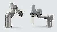 Two of Stäubli Robotic's robot arms Two of Stäubli Robotic's robot arms