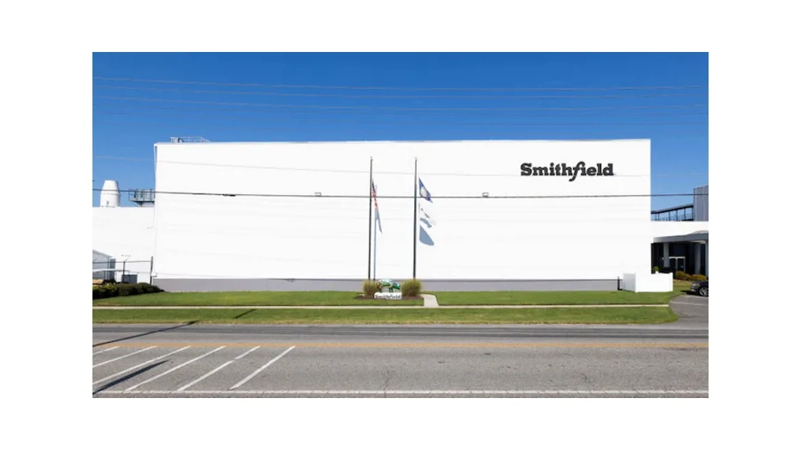 A Smithfield processing facility