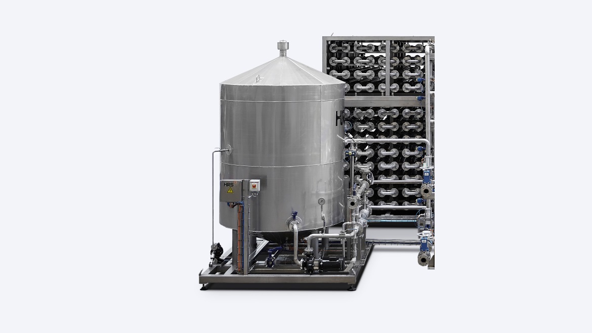 Single-tank CIP system