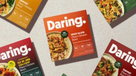 Daring is unveiling an expansion of its frozen entrée meals.