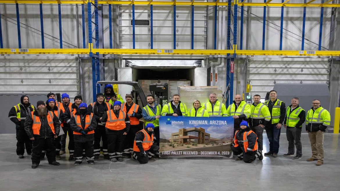 Interstate Warehousing's Arizona facility.