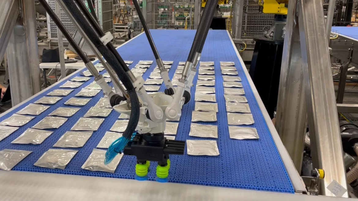 Allpax Automated Pouch Loading and Unloading System