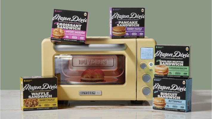 Mason Dixie Foods introduced a new collection of single-serve breakfast sandwiches