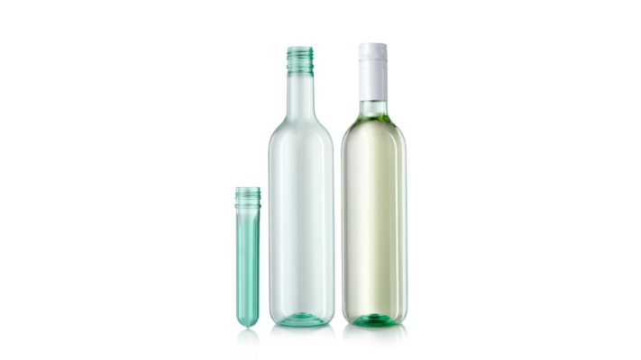 ALPLA PET wine bottle