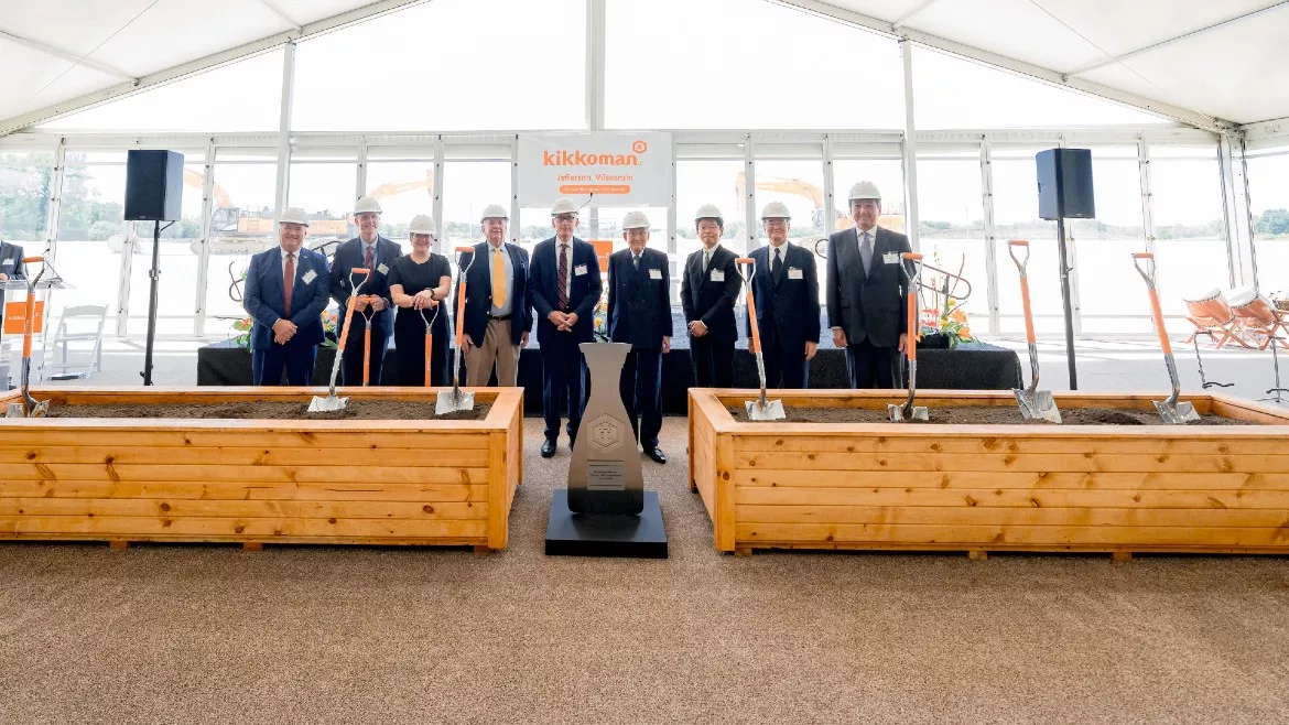 Kikkoman Wisconsin groundbreaking