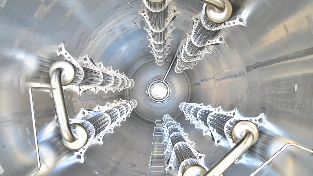 Precision Fermentation Bioreactor Interior