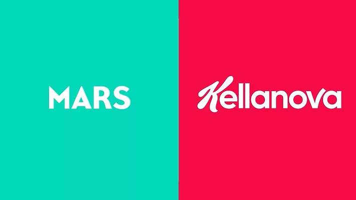 Mars Kellanova logos Mars Kellanova logos