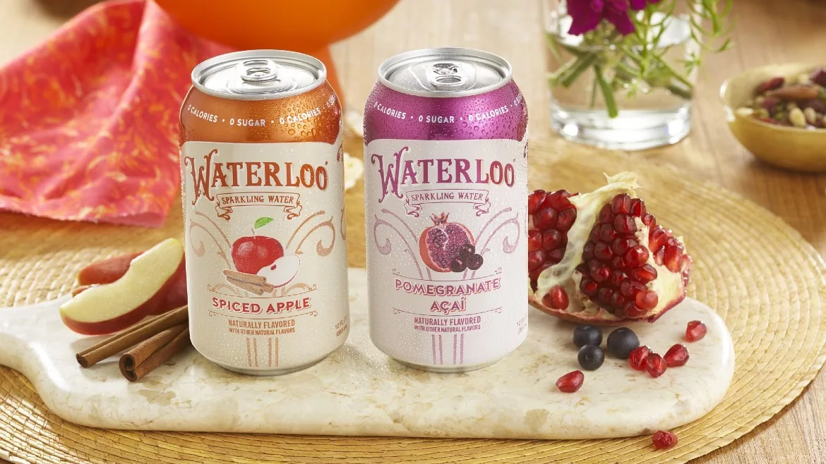 Waterloo Pomegranate Acai Spiced Apple
