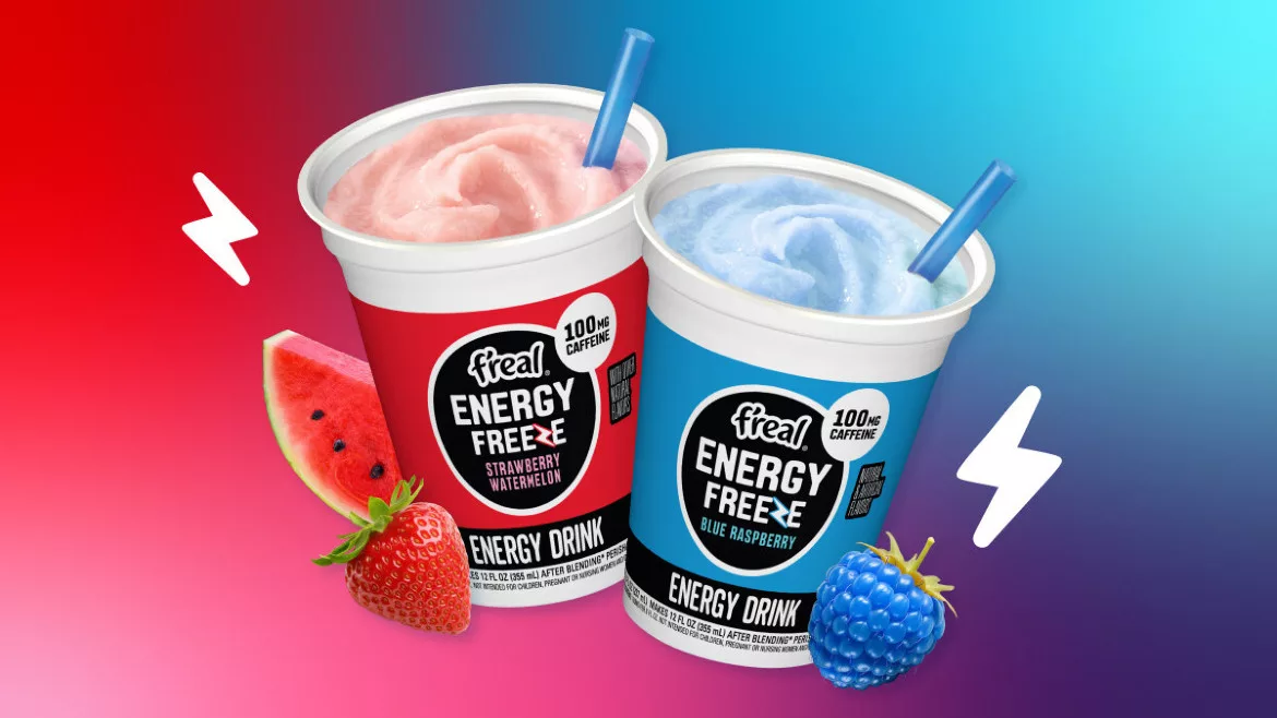 freal frozen energy beverages