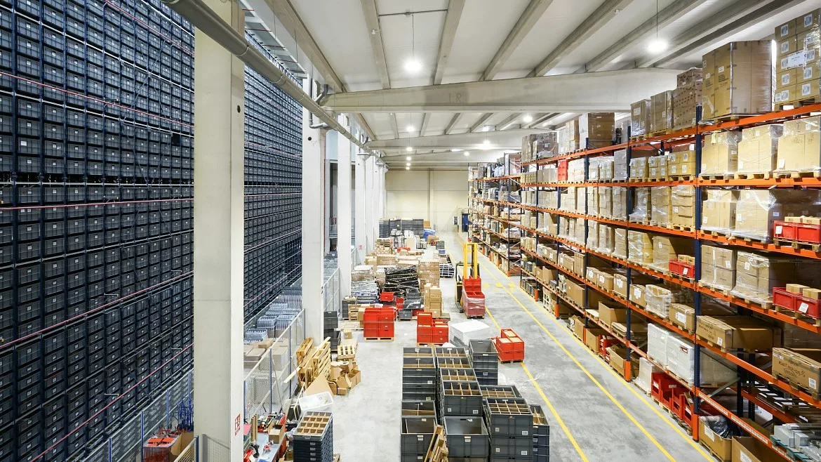 Warehouse interior