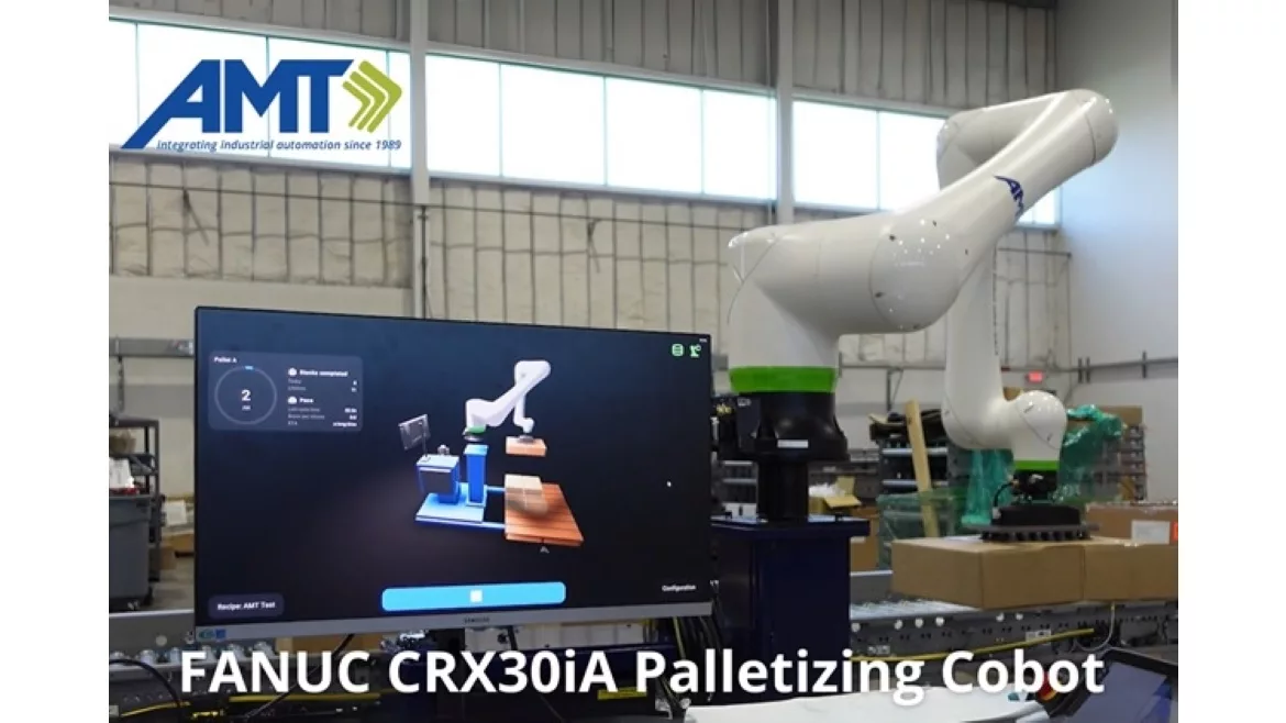 AMT FANUC CRX30iA Palletizing Cobot